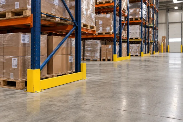 Pallet Rack End Protectors: Plan the Cross-Aisle Before Ordering
