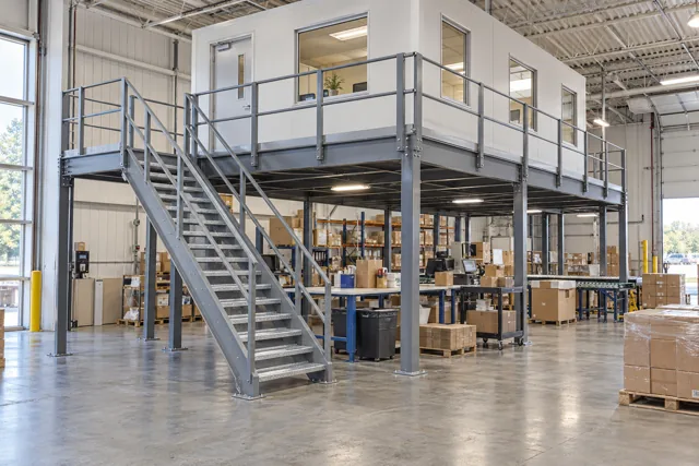 Mezzanine Offices: Plan the Workspace Above the Warehouse