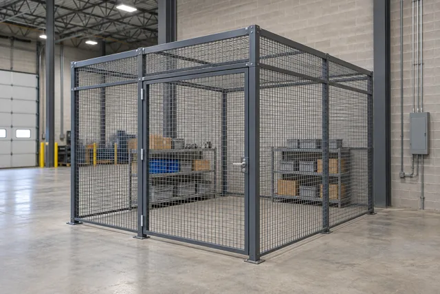 Wire-Mesh Cage Roofs: Close the Security Boundary Without Losing Service Access