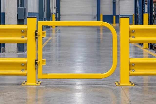 Warehouse Safety Gates: Plan Pedestrian Crossings and Swing Clearance