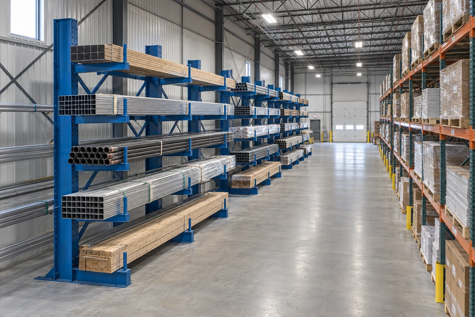 A fair layout comparison includes working aisles and access.