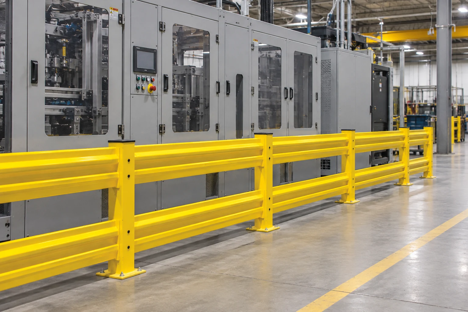 Equipment protection and service access planned together.