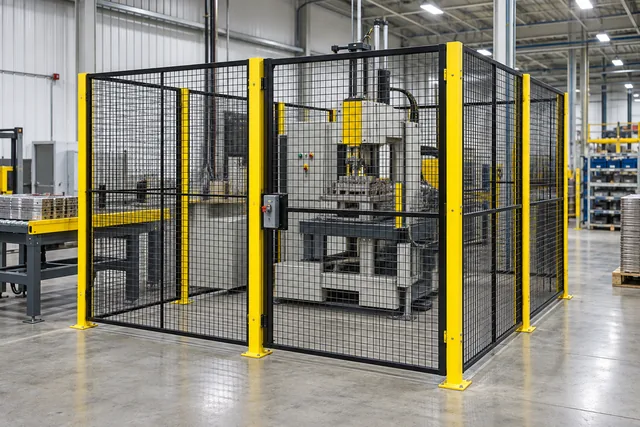 Machine Guarding Fences: What to Define Before Ordering Panels