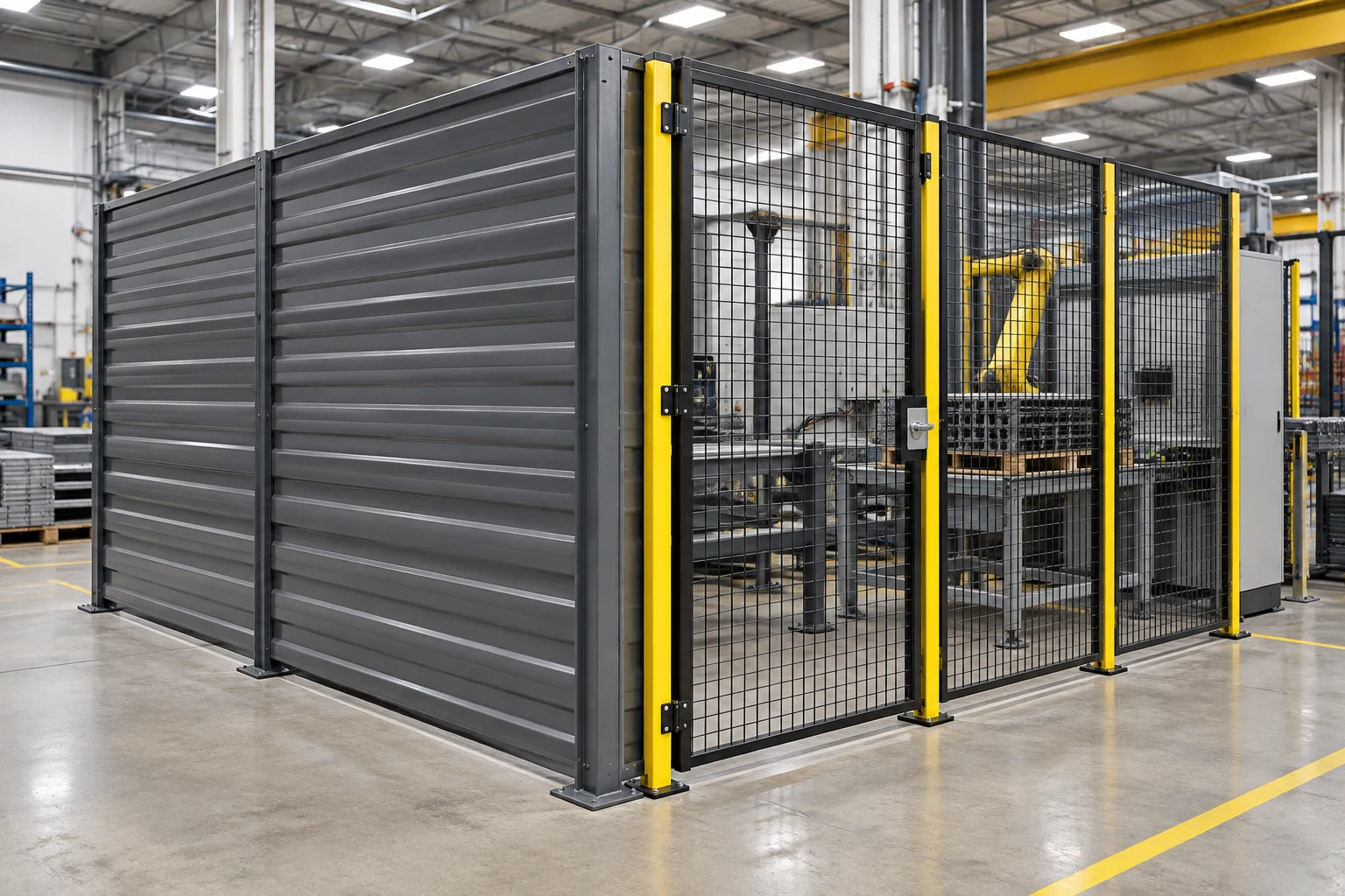 The enclosure material should suit the specified application.