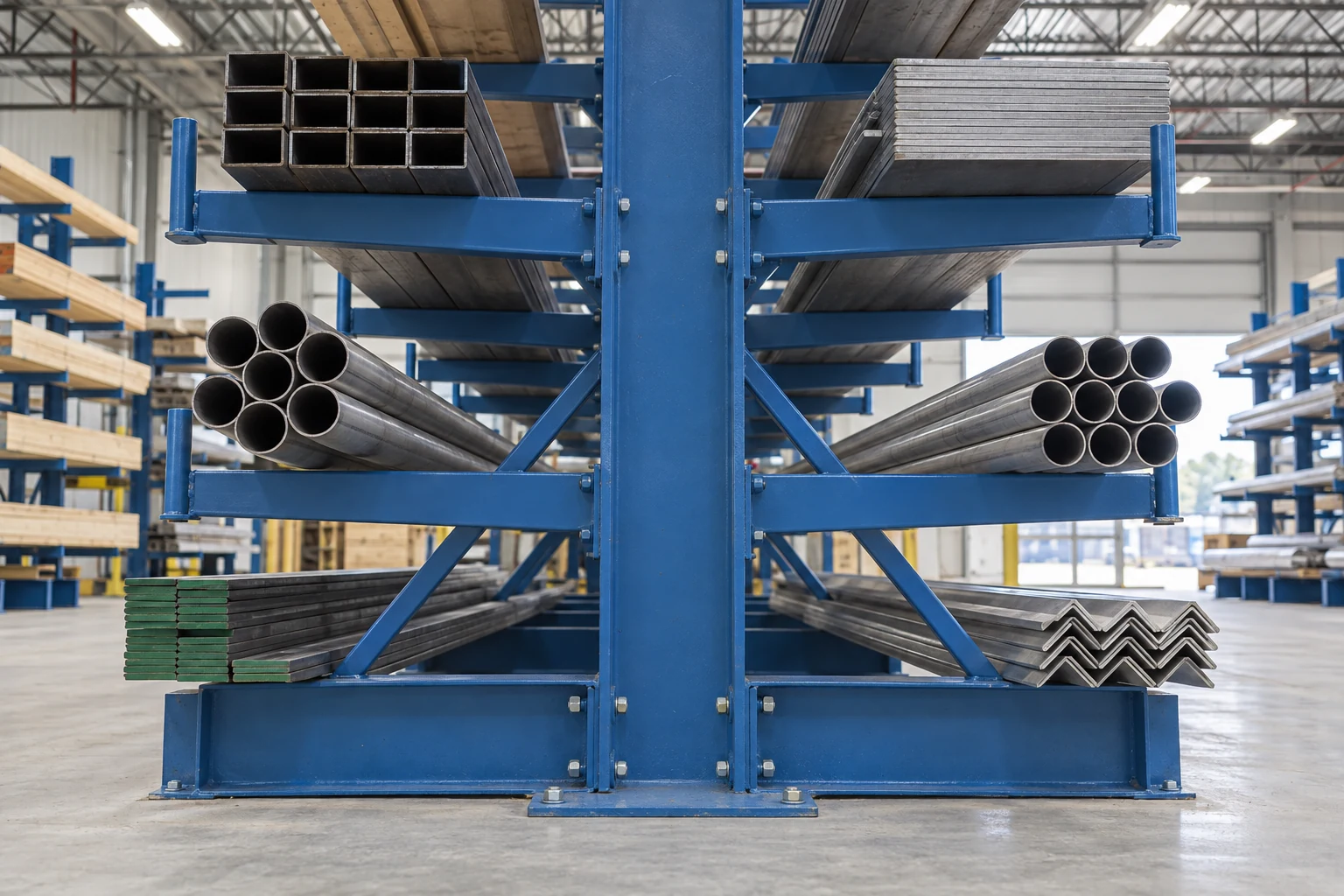 The structural configuration must match the loading arrangement.