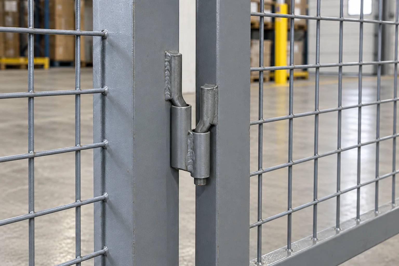 Gate hardware must match its specified configuration.