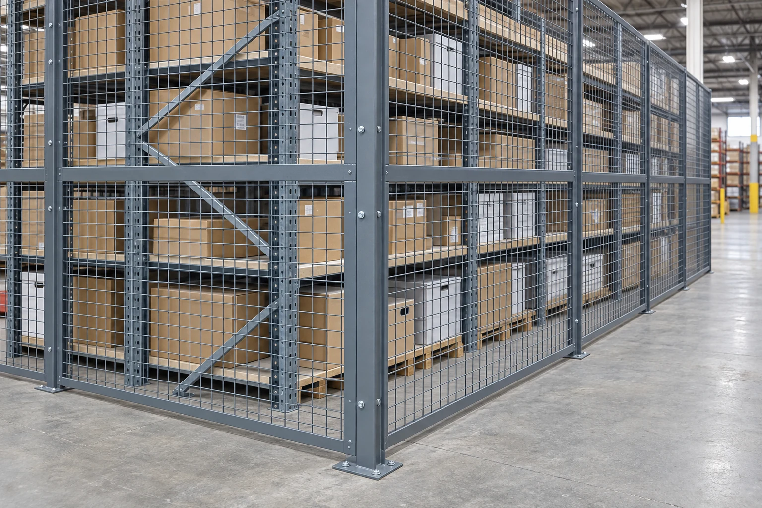Panel supports and connections belong in a complete enclosure quotation.
